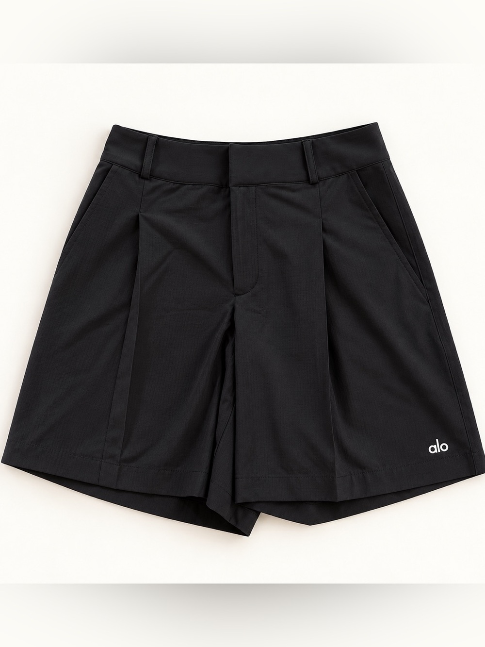 ALO Yoga Black High-Waist DreamScape Shorts